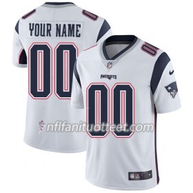Miesten New England Patriots NFL Pelipaita Custom Valkoinen
